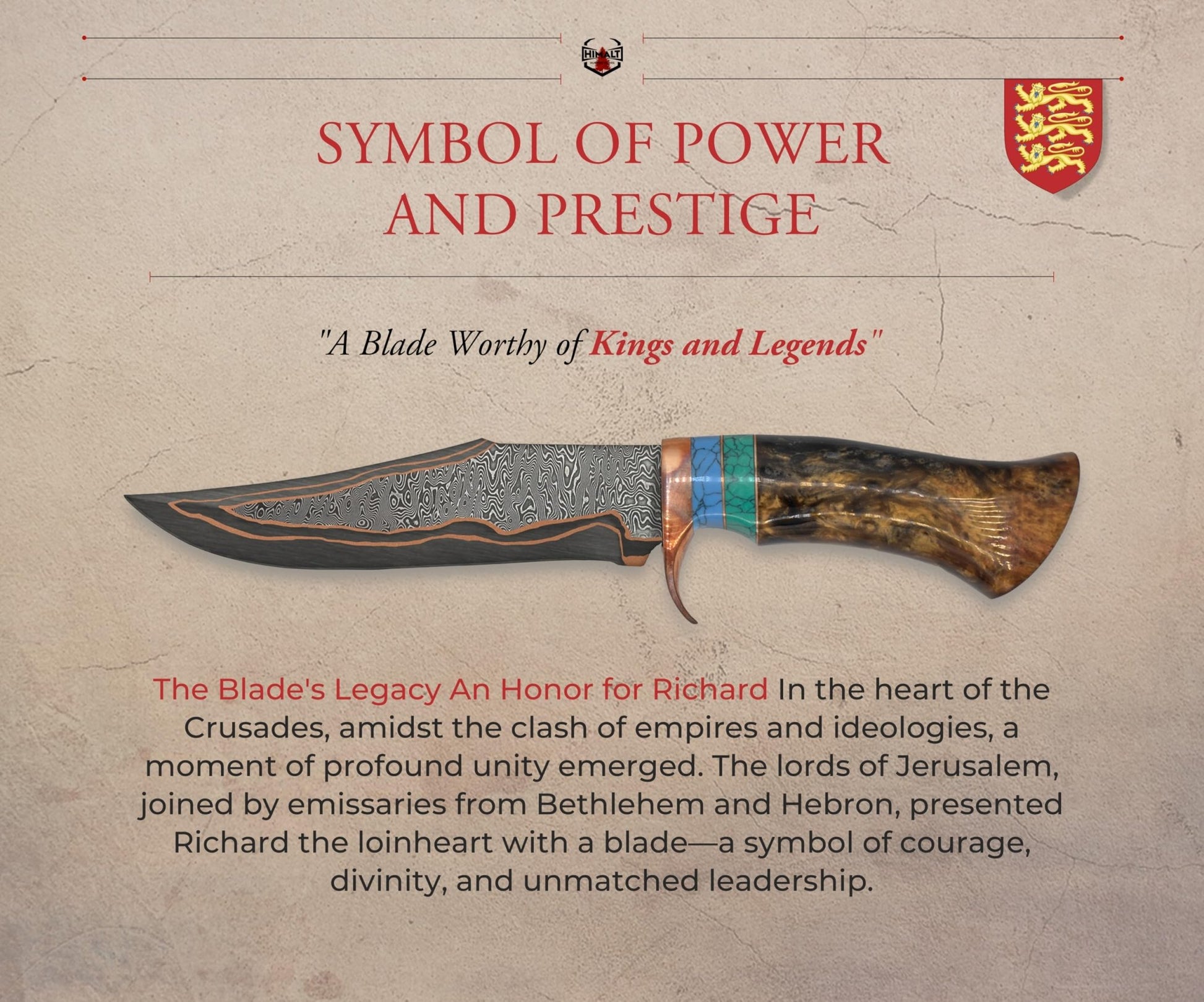 1191 CE Richard The Lionheart: Warrior Series - Himalt
