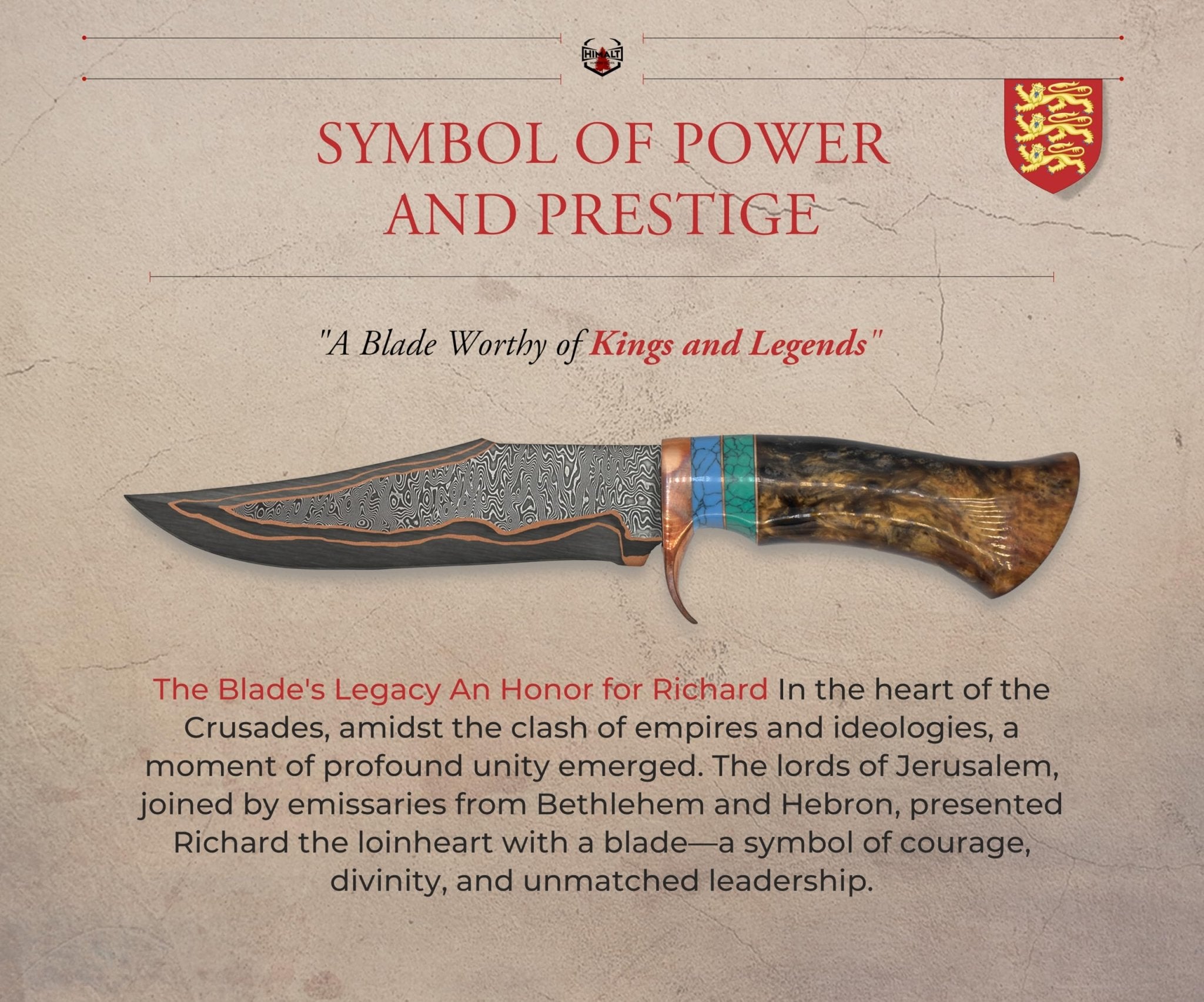 1191 CE Richard The Lionheart: Warrior Series - Himalt