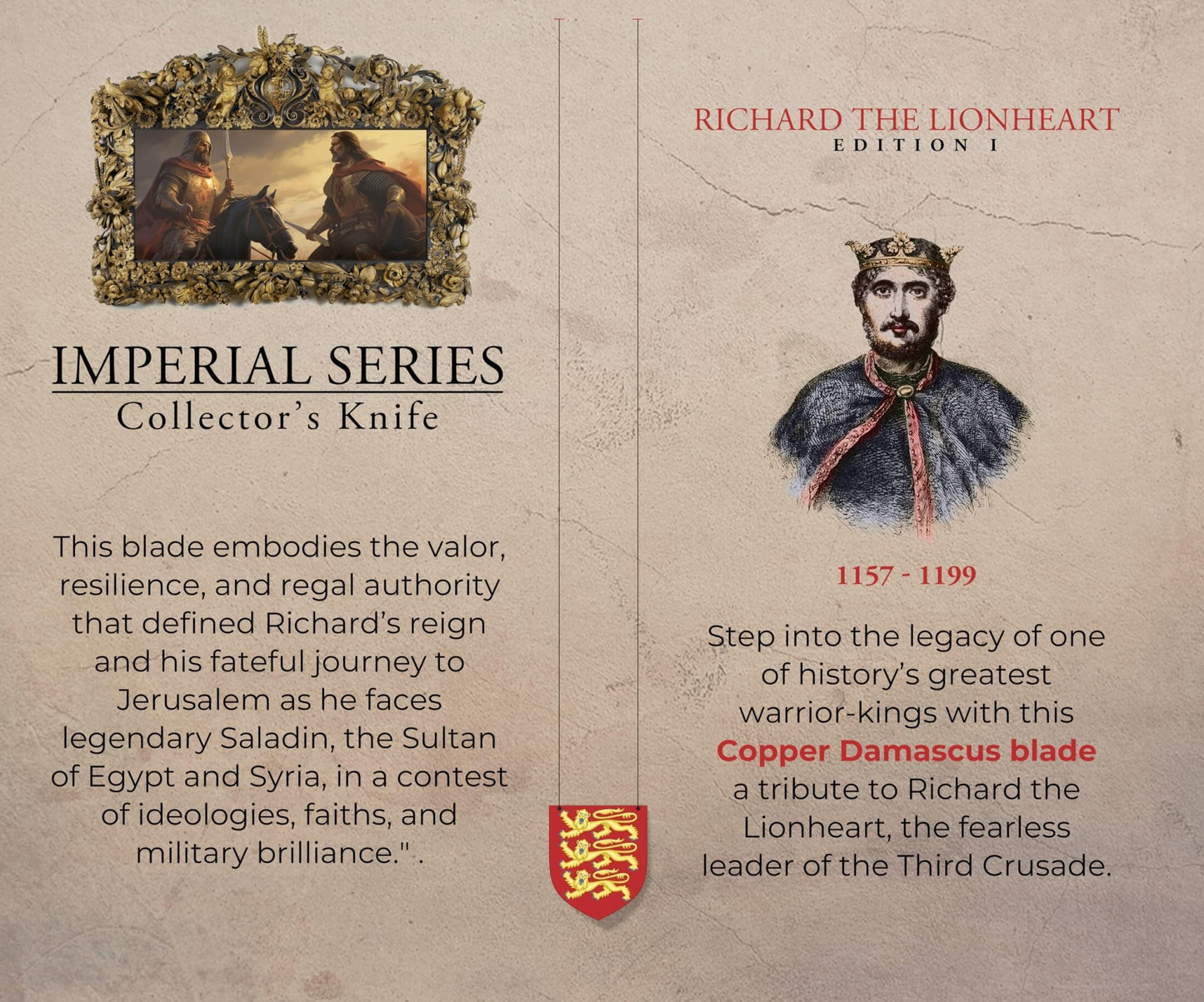 1191 CE Richard The Lionheart: Warrior Series - Himalt