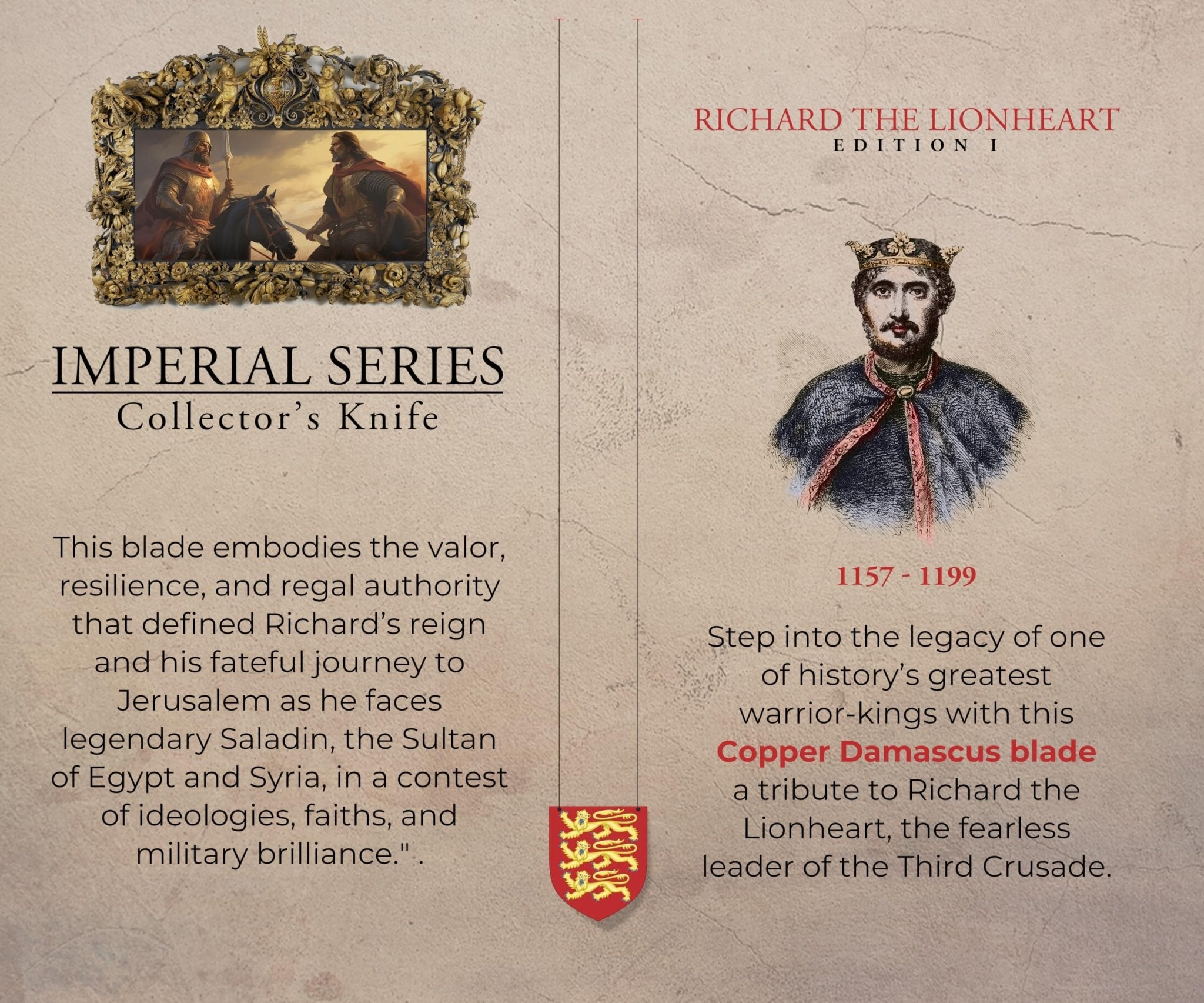 1191 CE Richard The Lionheart: Warrior Series - Himalt